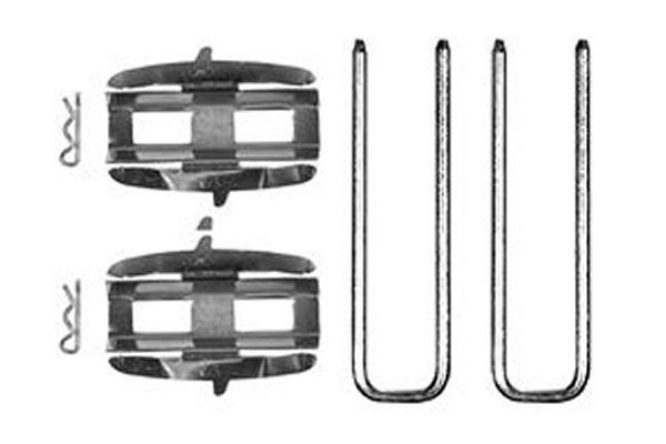 TRW PFK137 Accessory Kit, disc brake pad