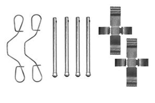 TRW PFK154 Accessory Kit, disc brake pad