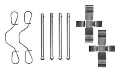 Accessory Kit, disc brake pad TRW PFK154