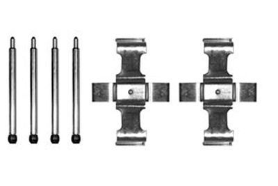Accessory Kit, disc brake pad TRW PFK167
