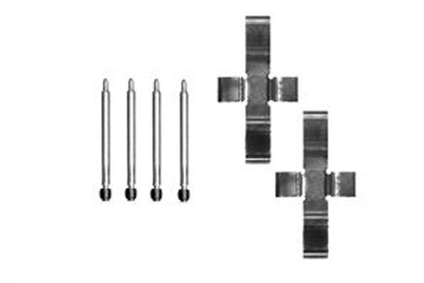 TRW PFK168 Accessory Kit, disc brake pad