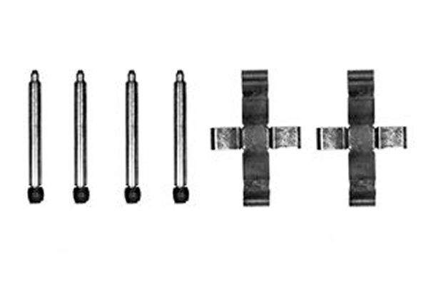 TRW PFK204 Accessory Kit, disc brake pad