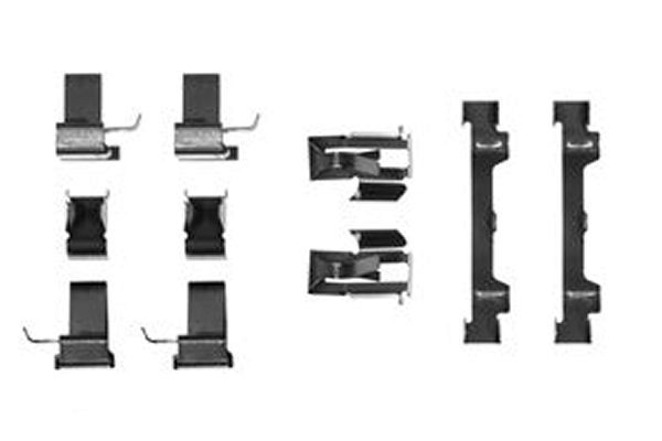 TRW PFK216 Accessory Kit, disc brake pad