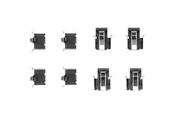 TRW PFK236 Accessory Kit, disc brake pad