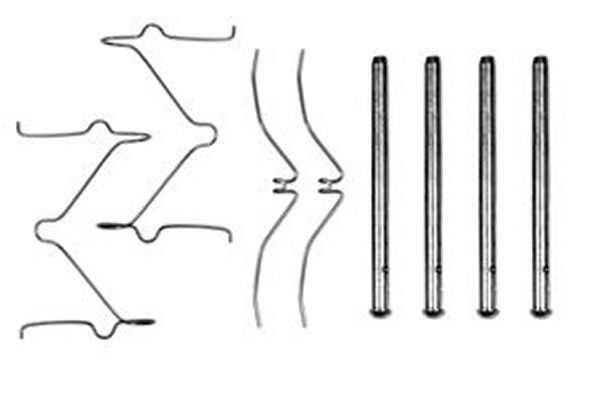 TRW PFK286 Accessory Kit, disc brake pad