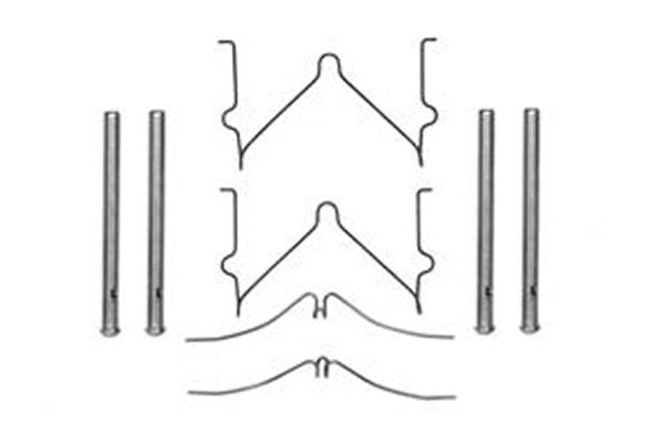 TRW PFK288 Accessory Kit, disc brake pad