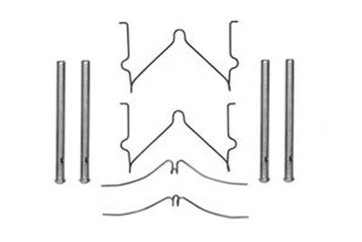 Accessory Kit, disc brake pad TRW PFK288
