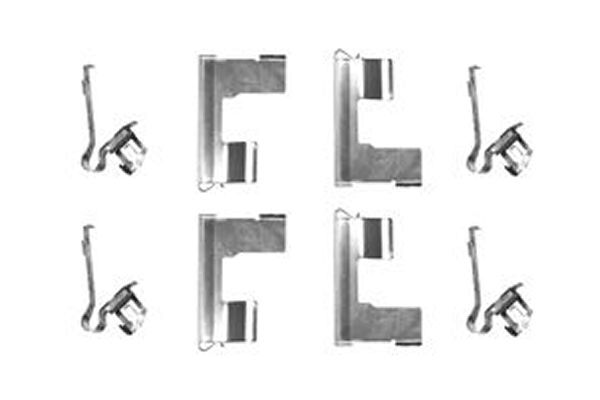 TRW PFK314 Accessory Kit, disc brake pad