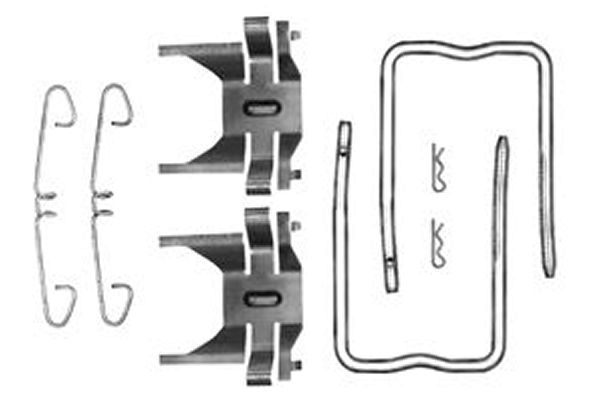 TRW PFK341 Accessory Kit, disc brake pad
