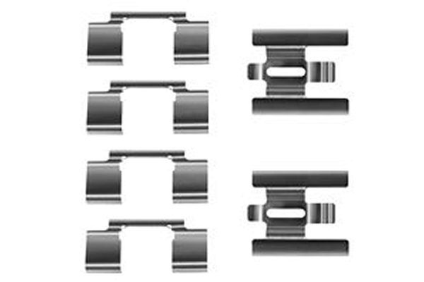 TRW PFK343 Accessory Kit, disc brake pad