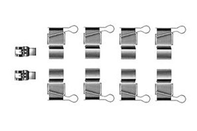 Accessory Kit, disc brake pad TRW PFK363