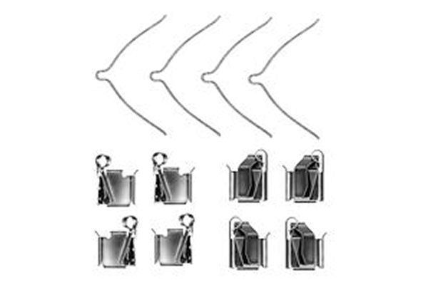 TRW PFK366 Accessory Kit, disc brake pad