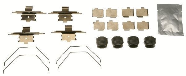 TRW PFK628 Accessory Kit, disc brake pad