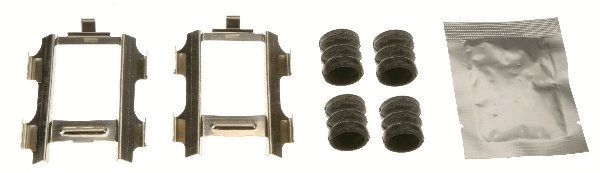 TRW PFK630 Accessory Kit, disc brake pad