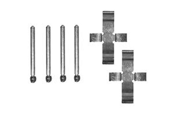 TRW PFK64 Accessory Kit, disc brake pad