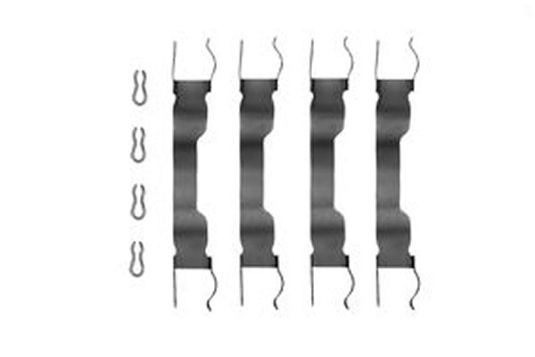 TRW PFK65 Accessory Kit, disc brake pad