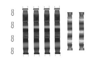 Accessory Kit, disc brake pad TRW PFK66