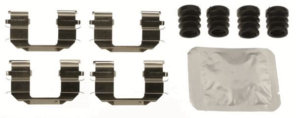 TRW PFK698 Accessory Kit, disc brake pad