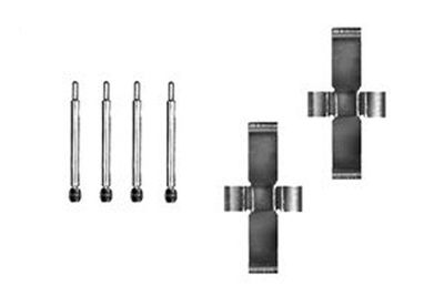 Accessory Kit, disc brake pad TRW PFK73