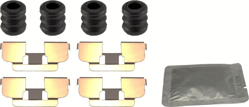 TRW PFK747 Accessory Kit, disc brake pad