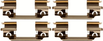Accessory Kit, disc brake pad TRW PFK807