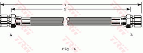 TRW PHA104 Brake Hose