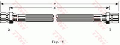 Brake Hose TRW PHA104