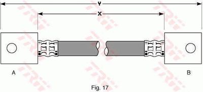 Brake Hose TRW PHA133