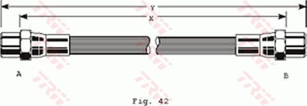 TRW PHA140 Brake Hose