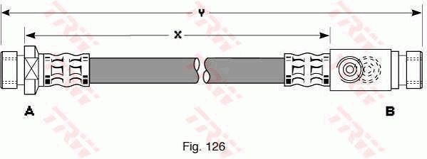 TRW PHA161 Brake Hose