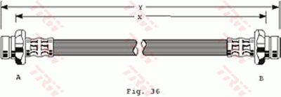 Brake Hose TRW PHA187
