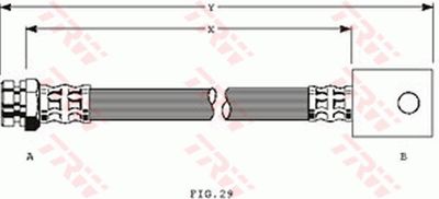 Brake Hose TRW PHA191