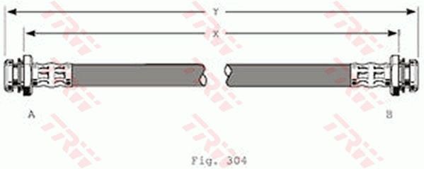 TRW PHA194 Brake Hose