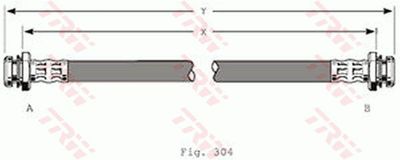 Brake Hose TRW PHA194