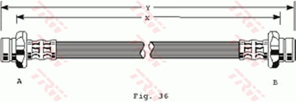 TRW PHA198 Brake Hose