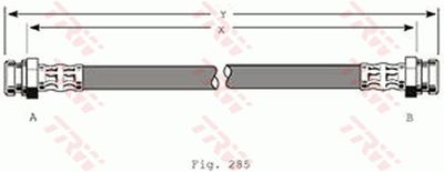 Brake Hose TRW PHA219