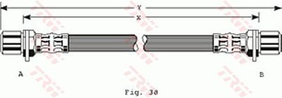Brake Hose TRW PHA331