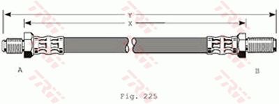 Brake Hose TRW PHA359
