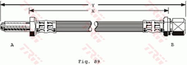 TRW PHB107 Brake Hose