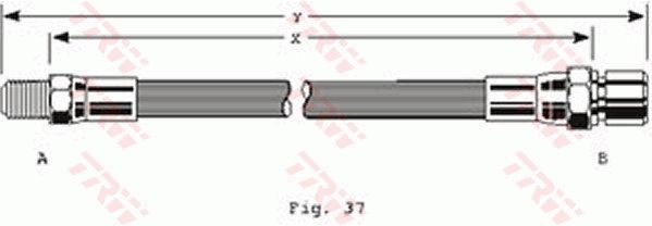 TRW PHB151 Brake Hose