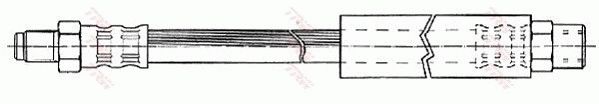 TRW PHB275 Brake Hose