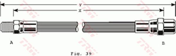 TRW PHB338 Brake Hose