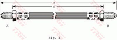 Brake Hose TRW PHC123