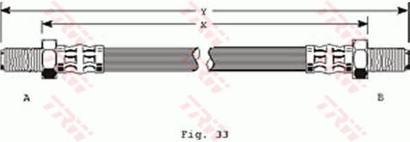 TRW PHC154 Brake Hose