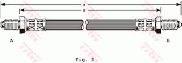 TRW PHC156 Brake Hose