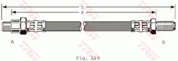 TRW PHC158 Brake Hose