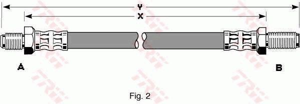 TRW PHC233 Brake Hose