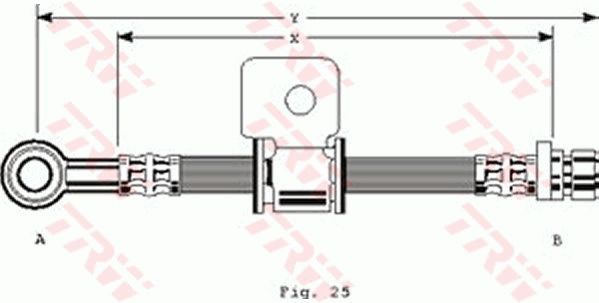TRW PHD116 Brake Hose