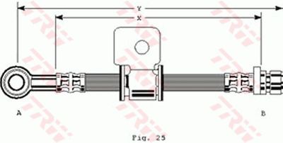Brake Hose TRW PHD116