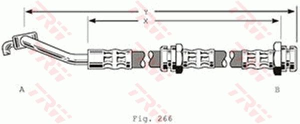 TRW PHD127 Brake Hose